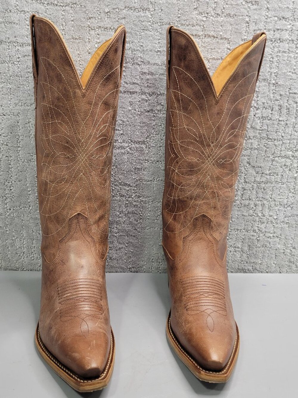 Tecovas The Annie Monarch Women's Size US 8.5B Scotch Goat Cowgirl Boots. - Picture 3 of 15